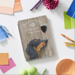 Capa Para iPad Pro Cão Au Vin Dachshund<br><div class="desc">Cão Au Vin Dachshund por Fabfunky. Tem um dachshund com vinho. | 190954D</div>