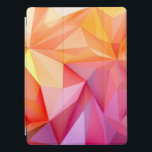 Capa Para iPad Pro Formas abstrato Geométricas Laranja Rosa<br><div class="desc">Este design apresenta um padrão geométrico de abstrato em rosa,  salmão,  laranja e amarelo. #padrão #geométrico #abstrato #girly #design #iPad</div>