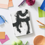 Capa Para iPad Pro Gesto Onyx - Traços de Tinta Preta<br><div class="desc">Onyx Gesture I por June Erica Vess. Formas e linhas de abrstrato grossas criadas de uma forma semelhante a um traçado de tinta,  juntamente com alguns decapantes de tinta para adicionar textura.</div>
