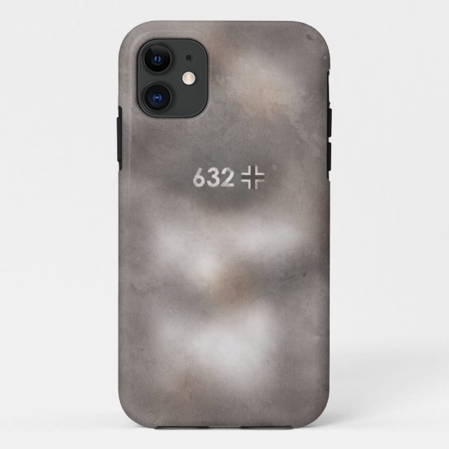 CAPA PARA iPhone 11 ドイツ軍戦車ジャーマングレー（冬季迷彩） (Verso)
