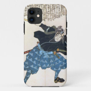 Capa Para iPhone 11 宮本武蔵 de Musashi Miyamoto com dois Bokken