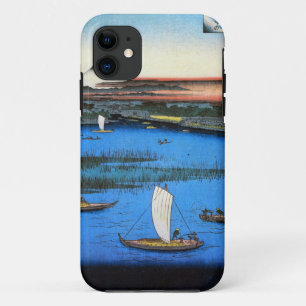 Capa Para iPhone 11 帆掛け舟と富士, navio de navigação do 広