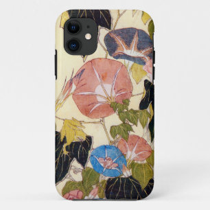 Capa Para iPhone 11 朝 顔, 北 斎 Glória da Manhã, Hokusai, Ukiyo