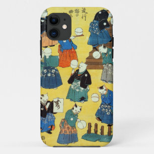 Capa Para iPhone 11 猫の曲芸師, acrobata dos gatos, Kuniyoshi do 
