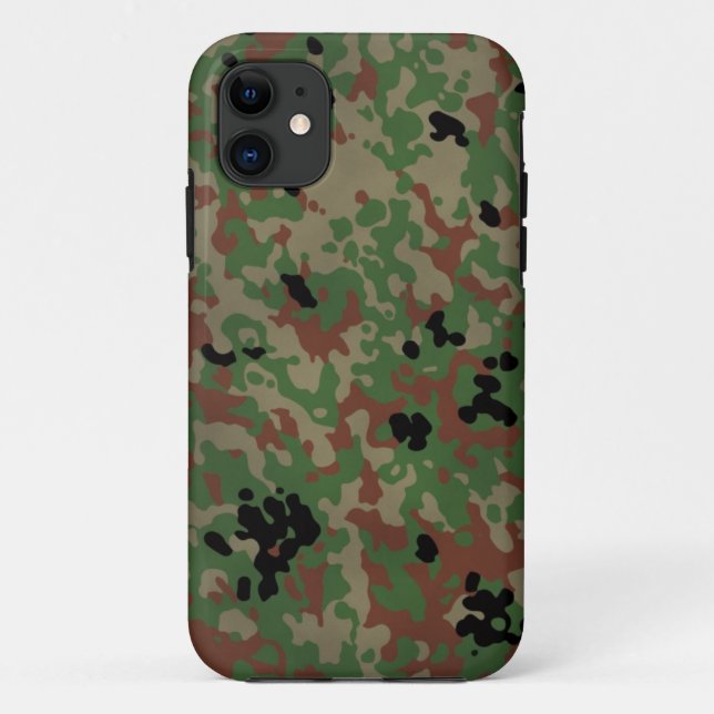 CAPA PARA iPhone 11 陸上自衛隊　迷彩パターン (Verso)