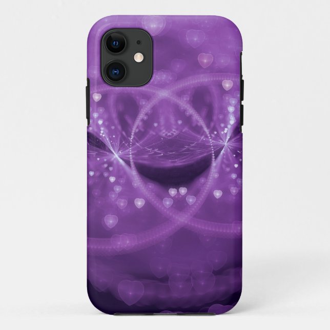 Capa Para iPhone 11 1001 Corações (Verso)