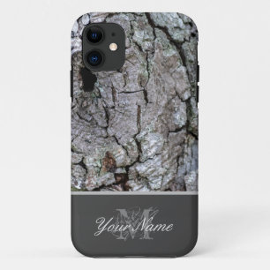 Capa Para iPhone 11 100% de estilo de madeira orgânica para o seu tele
