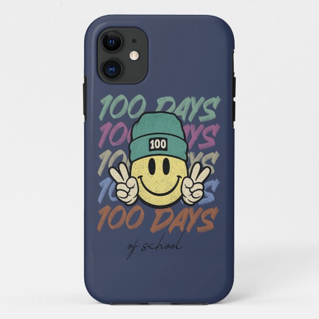 Capa Para iPhone 11 100 jours de classe, cent jours de classe (Verso)