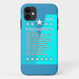 Capa Para iPhone 11 11 Objetivos da educação
