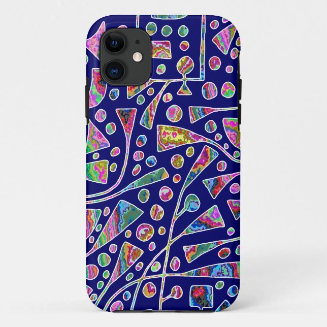 Capa Para iPhone 11 120112 v1 em Marinho profundo (Verso)