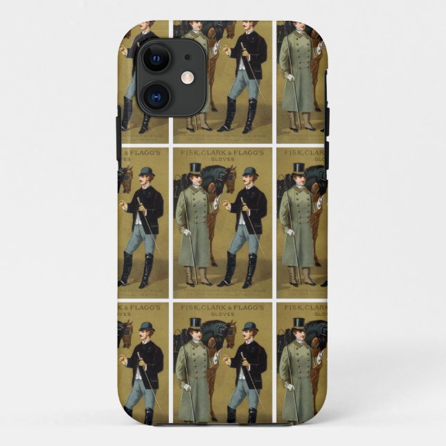 Capa Para iPhone 11 19º C. Luvas masculinas (Verso)