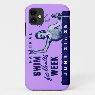 Capa Para iPhone 11 1935 Natações Para A Saúde