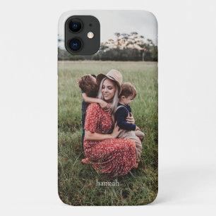 Capa Para iPhone 11 1 Foto e seu nome personalizado