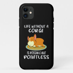 Capa Para iPhone 11 21 A Vida Sem Um Corgi É Possível Mas Inútil