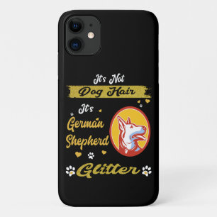 Capa Para iPhone 11 2 Não é Cabelo de Cachorro É German shepherd