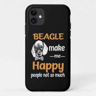 Capa Para iPhone 11 30 Beagle me faz feliz