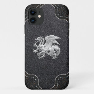 Capa Para iPhone 11 [400] Dragão islandês, Landvæ ttir [Prata]