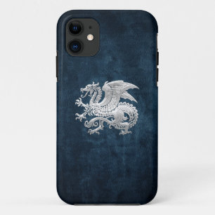 Capa Para iPhone 11 [400] Dragão islandês, Landvæ ttir [Prata]