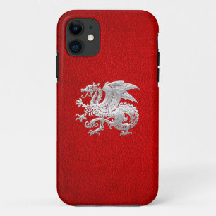Capa Para iPhone 11 [400] Dragão islandês, Landvæ ttir [Prata]