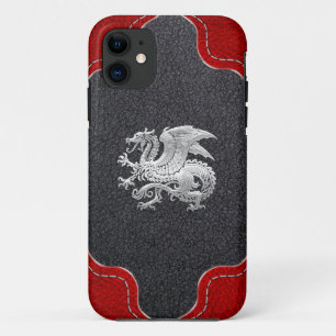 Capa Para iPhone 11 [400] Dragão islandês, Landvæ ttir [Prata]