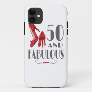 Capa Para iPhone 11 50º Presente De Aniversário Im 50 E Presente Fabul