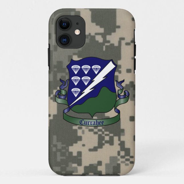 Capa Para iPhone 11 506th Regimento de infantaria - 101st divisão (Verso)
