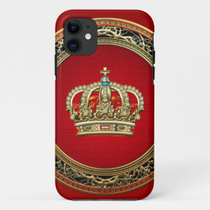 Capa Para iPhone 11 [600] Príncipe-Princesa Rei-Rainha Coroa