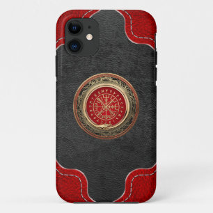 Capa Para iPhone 11 [600] Vegvisir - Vislumbrar Compass Dourado mágico