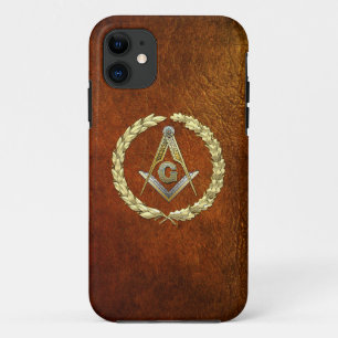 Capa Para iPhone 11 [68] Master Mason, 3º Grau [Dourado]