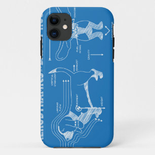 Capa Para iPhone 11 A aerodinâmica de um basset Hound