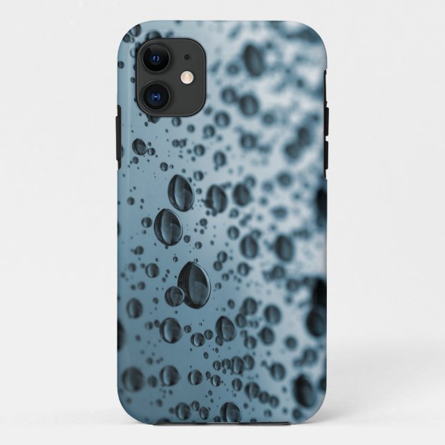 Capa Para iPhone 11 A água cai na textura (Verso)