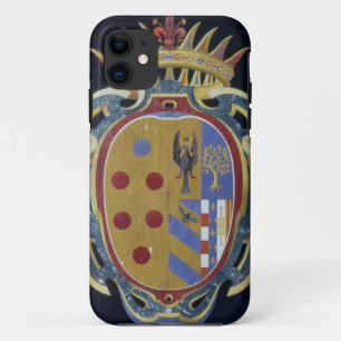 Capa Para iPhone 11 A brasão de Medici-Lorena, c.1638 (dur do pietra
