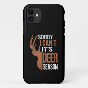 Capa Para iPhone 11 A Caça Desculpem A Sua Época Deer Season Engraçado