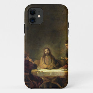 Capa Para iPhone 11 A ceia em Emmaus, 1648 (óleo no painel)