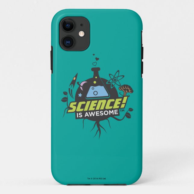 Capa Para iPhone 11 A ciência é impressionante (Verso)