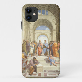 Capa Para iPhone 11 A escola de Raphael de Atenas