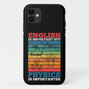 Capa Para iPhone 11 A Escola É Importante, Mas A Física É Importante.