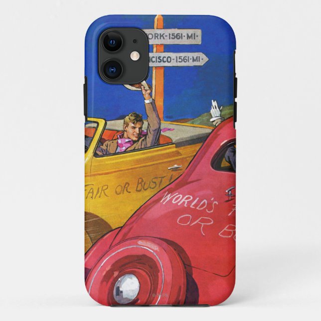 Capa Para iPhone 11 A feira ou o busto de mundo (Verso)