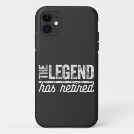 Capa Para iPhone 11 a lenda se aposentou