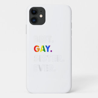 Capa Para iPhone 11 A Melhor Irmã Gay Nunca LGBT Lésbica Bi Mês Orgulh