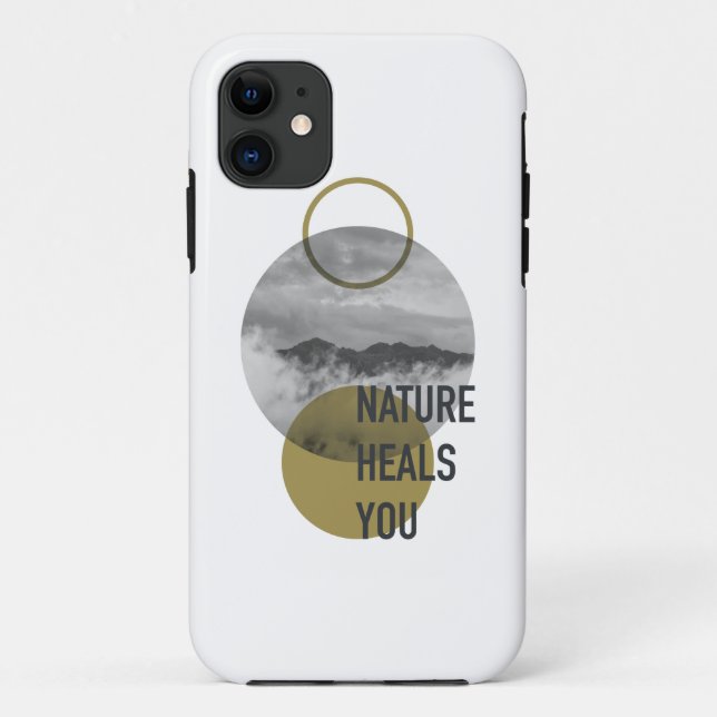 Capa Para iPhone 11 A Natureza Te Preocupa (Verso)