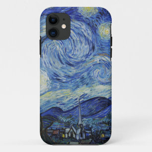 Capa Para iPhone 11 A Noite Estrelada - Vincent Van Gogh
