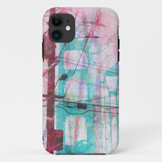 Capa Para iPhone 11 A porta dourada elétrica mágica do pH de San