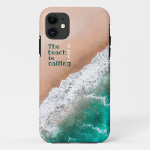 Capa Para iPhone 11 A praia está chamando... Eu tenho que ir.