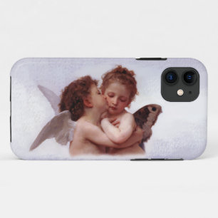Capa Para iPhone 11 A primeira pintura de Beijo por William Bouguereau