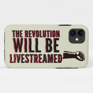 Capa Para iPhone 11 A Revolução Será Transmitida Ao Vivo