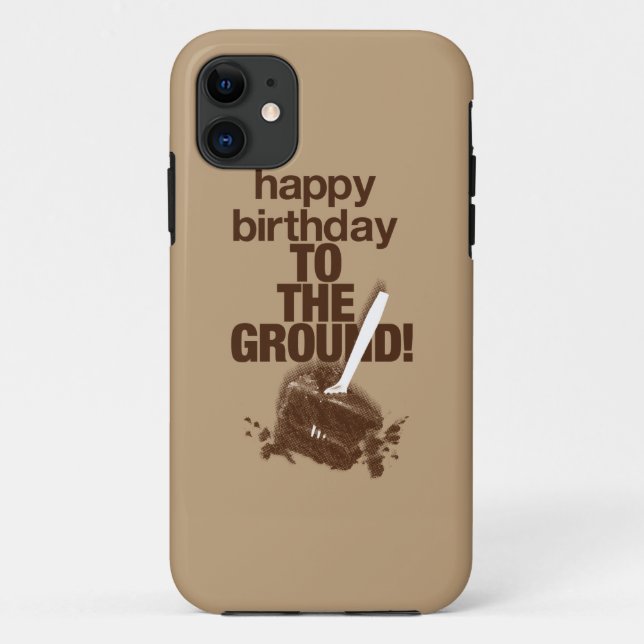 Capa Para iPhone 11 À terra (Verso)