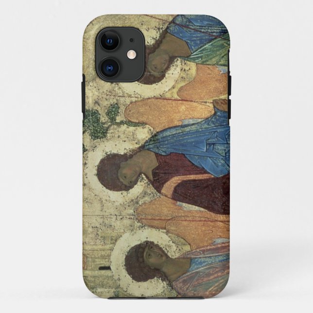 Capa Para iPhone 11 A trindade santamente, 1420s (tempera no painel) (Verso)
