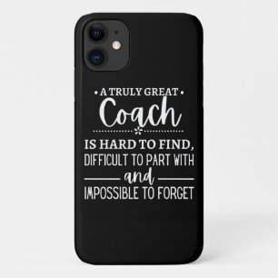Capa Para iPhone 11 A Truly Great Coach is hard find