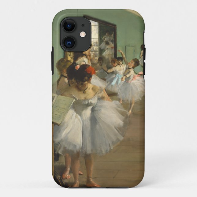Capa Para iPhone 11 A turma de dança. Edgar Degas (Verso)